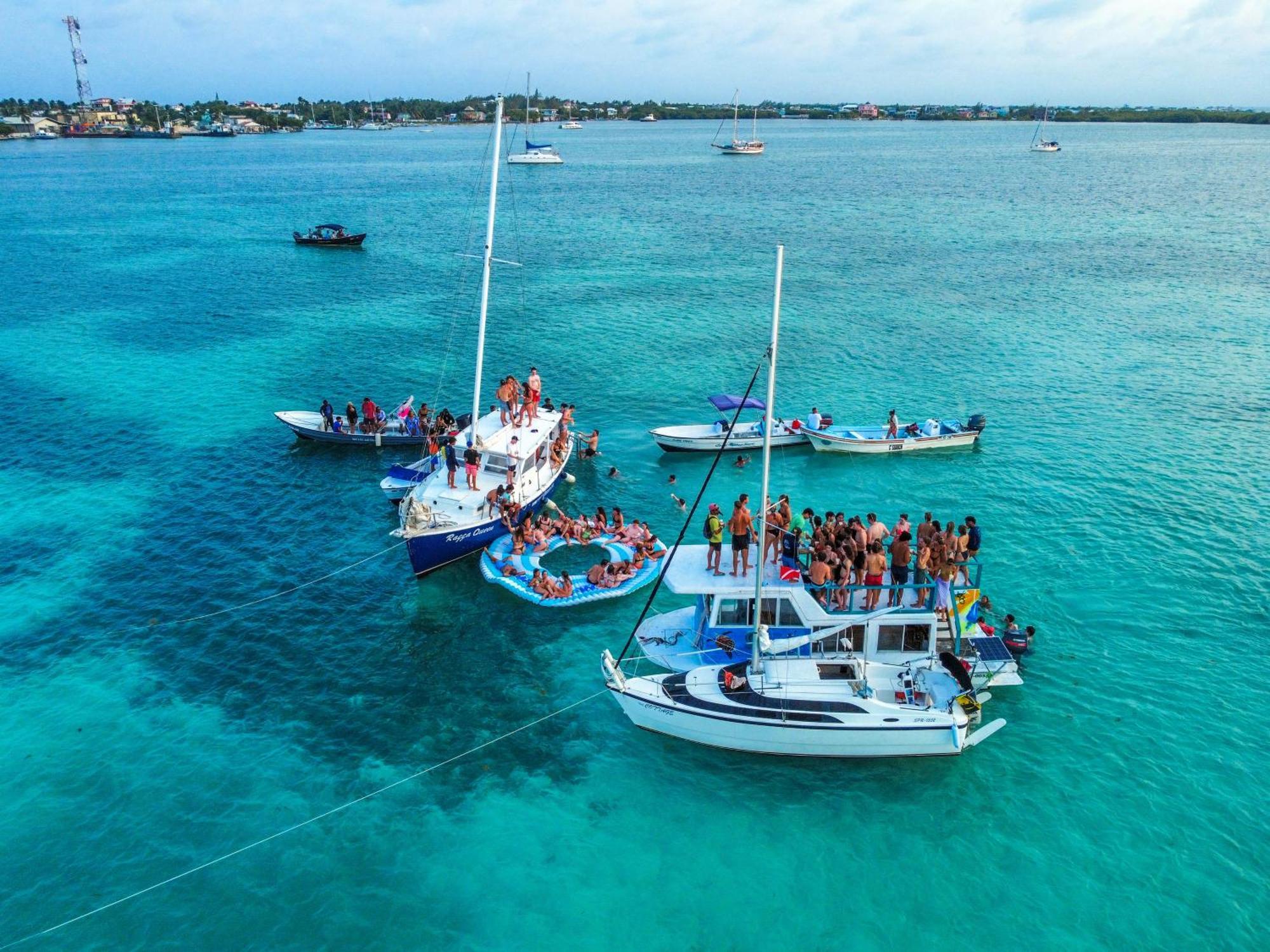 Blue Bay Cottage Caye Caulker Exteriör bild
